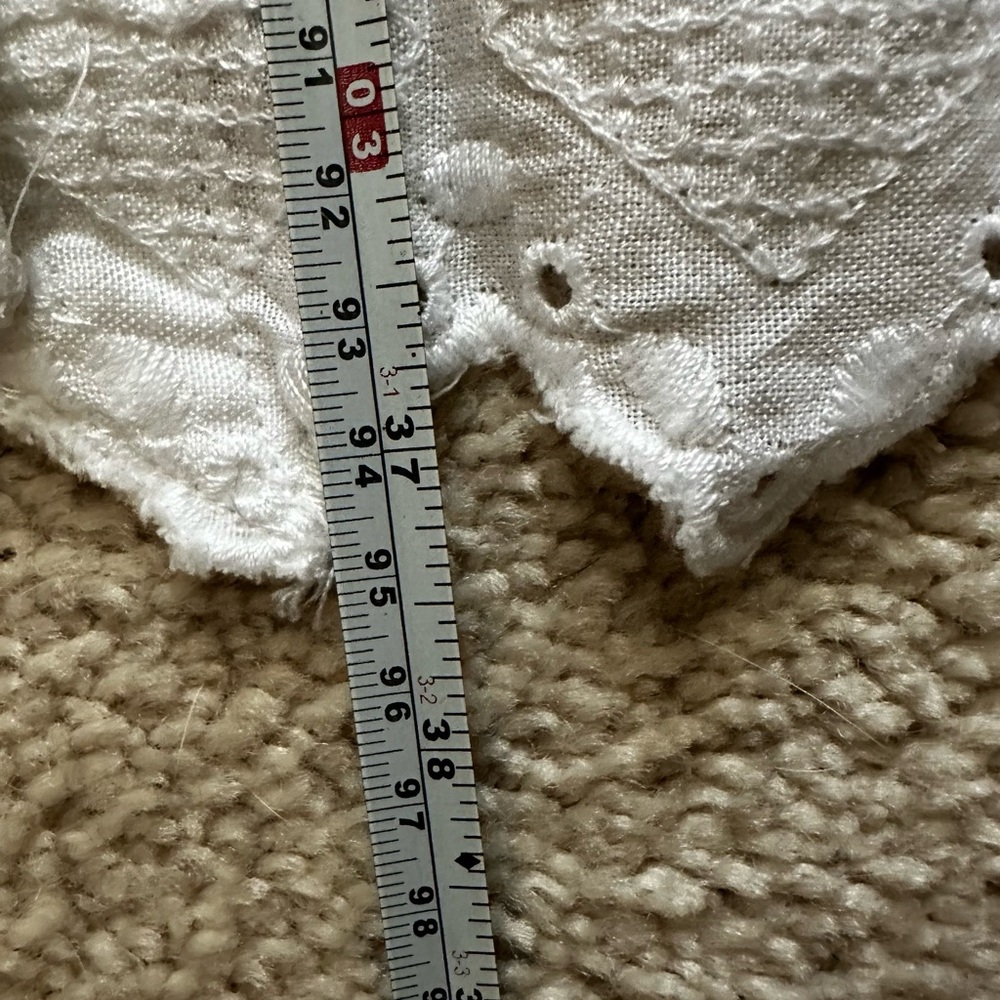 BNWOT Old Navy White Eyelet Midi Dress - Picture 9 of 9